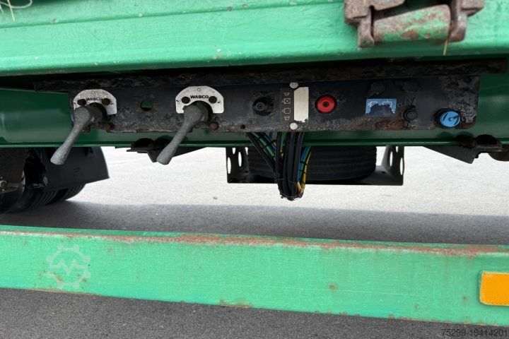 Open trailer with tarp  Jngo 18 P Pritsche-Plane/ Swiss-Vehicle