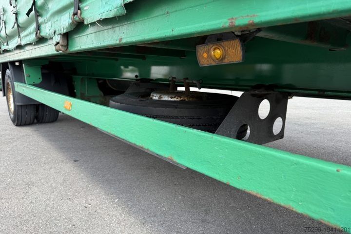 Open trailer with tarp Jngo 18 P Pritsche-Plane/ Swiss-Vehicle