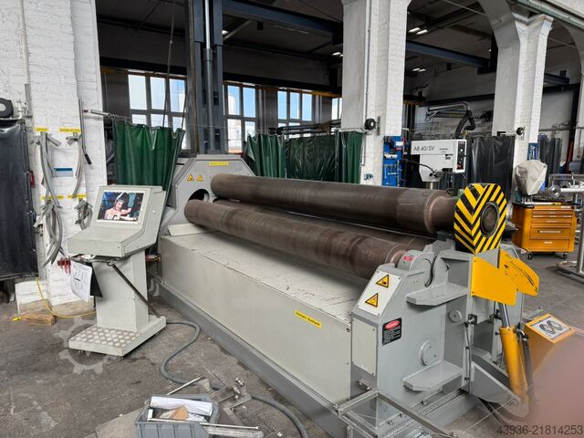 4 roll plate bender HAEUSLER VRM-HY 3000 Haeusler VRM-HY 3000 x 14
