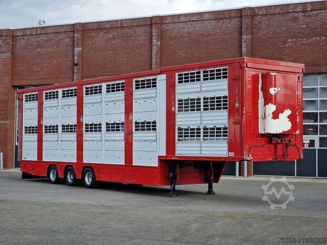 Cattle transport Finkl SAV35 - 3 deck Livestock - Water & Ventilation ...