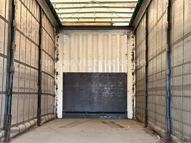 Open semitrailer with tarp KRONE SD  Pritsche + Plane Edscha-Verdeck Mega