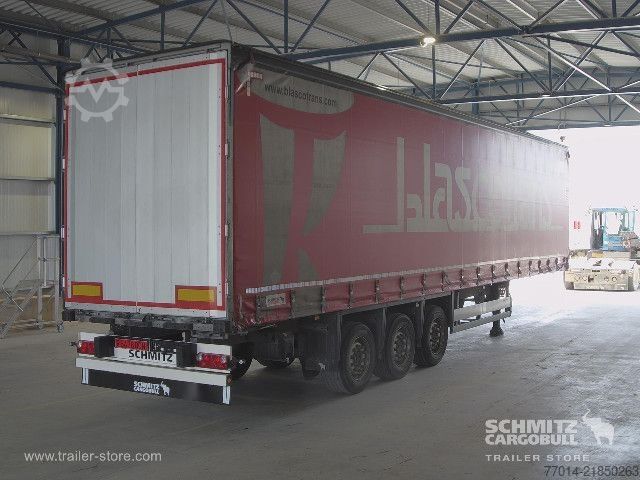 Open semitrailer with tarp Schmitz Cargobull Curtainsider Standard