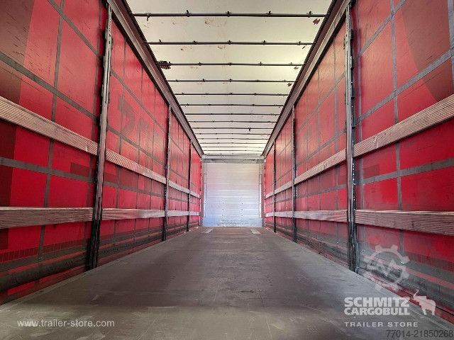 Open semitrailer with tarp Schmitz Cargobull Curtainsider Standard