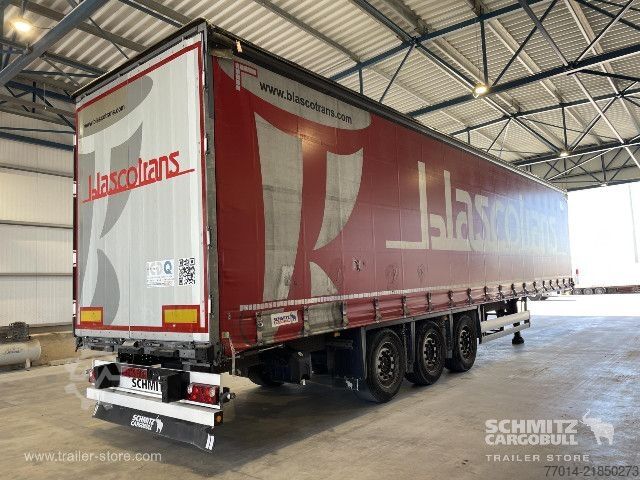 Open semitrailer with tarp Schmitz Cargobull Curtainsider Standard