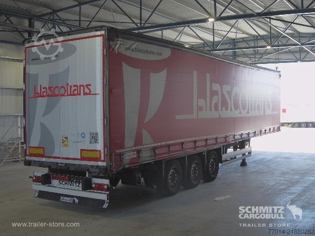 Open semitrailer with tarp Schmitz Cargobull Curtainsider Standard