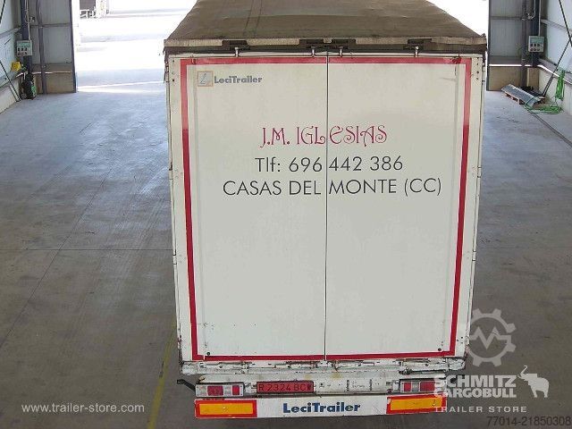 Open semitrailer with tarp Krone Curtainsider Standard