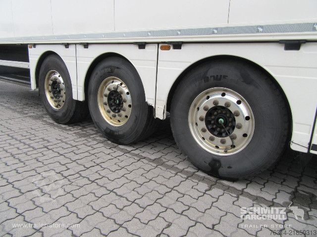 Reefer semitrailer Schmitz Cargobull Tiefkühler Multitemp Doppelstock Trennwand