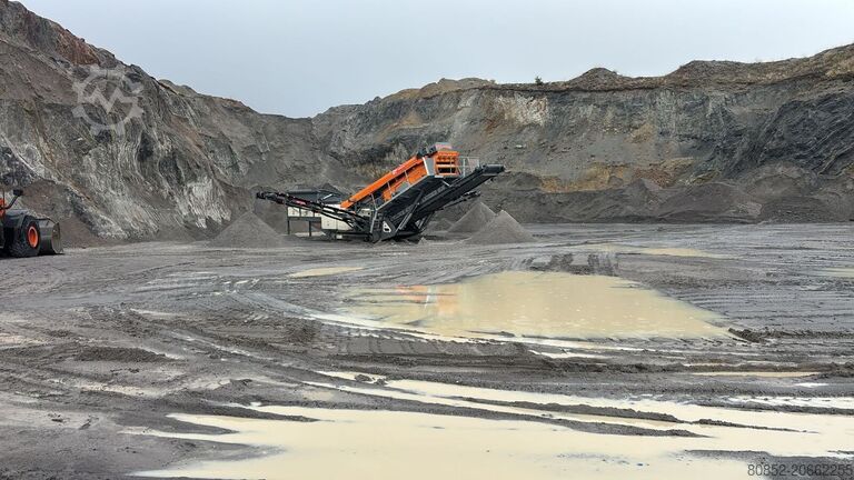 Brechanlage Polygonmach PTS155   1500x5000mm  3 decks  track screen