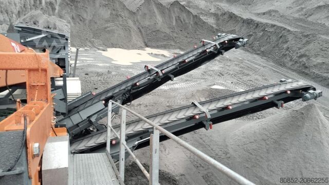 Crushing plant Polygonmach PTS155   1500x5000mm  3 decks  track screen