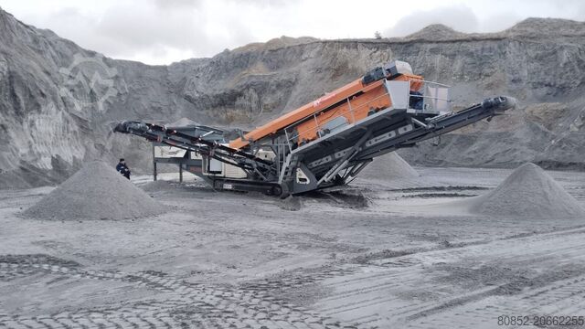 Crushing plant Polygonmach PTS155   1500x5000mm  3 decks  track screen