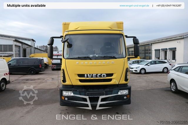 Box truck iveco EuroCargo ML 120 E28/P AHK LBW Koffer 7,00x2,44x1,98