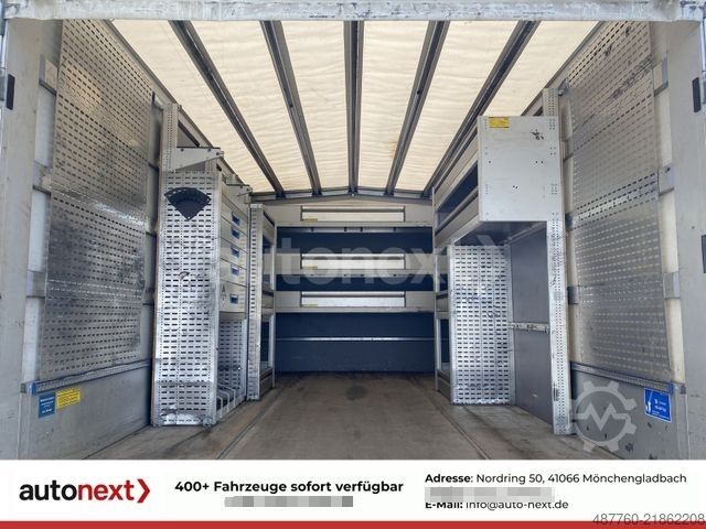 Transporter mit Pritsche & Plane IVECO Daily 70C18H DoKa *Werkstatt* LBW+7-SITZE (5268)