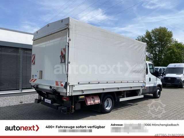 Transporter mit Pritsche & Plane IVECO Daily 70C18H DoKa *Werkstatt* LBW+7-SITZE (5268)
