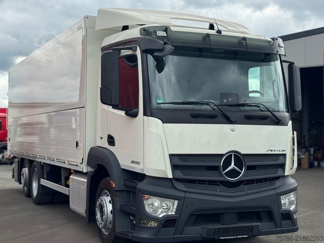 Beverage truck MERCEDES-BENZ ANTOS 2533  L / LBW / 2xAHK / LENKACHSE / 18 PAL