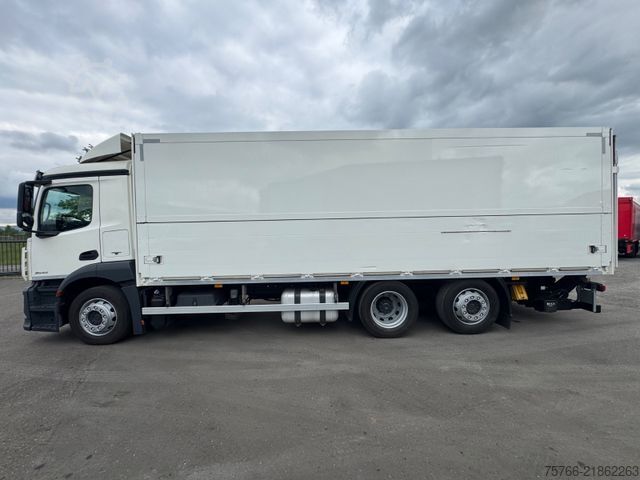 Beverage truck MERCEDES-BENZ ANTOS 2533  L / LBW / 2xAHK / LENKACHSE / 18 PAL