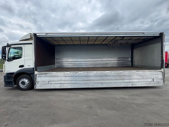 Beverage truck MERCEDES-BENZ ANTOS 2533  L / LBW / 2xAHK / LENKACHSE / 18 PAL