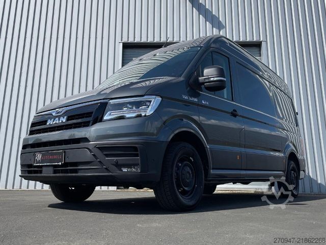 High top van MAN TGE 3.200 L3H3 Kasten 4x4 AHK NAVI PDC KLIMA