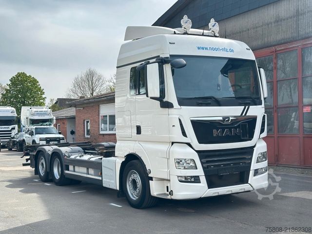 Swap body truck MAN TGX 26.460 XLX BDF Multi 2 Tanks Intarder ACC