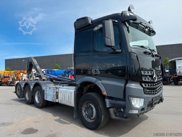 Tipper truck MERCEDES-BENZ Arocs 3253 LK 8x4*4 Multilift Hooklift