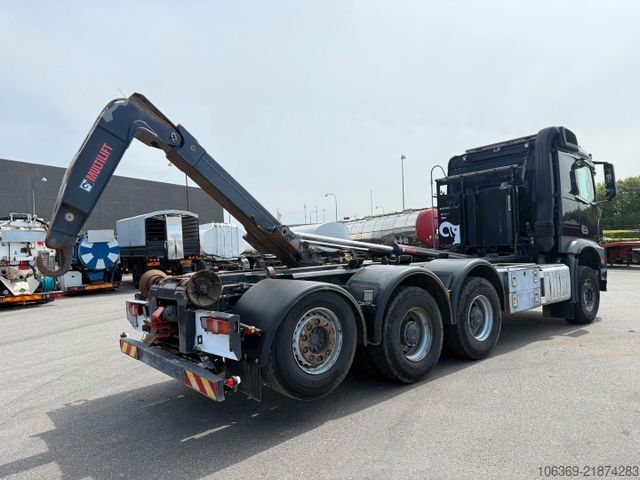 Tipper truck MERCEDES-BENZ Arocs 3253 LK 8x4*4 Multilift Hooklift