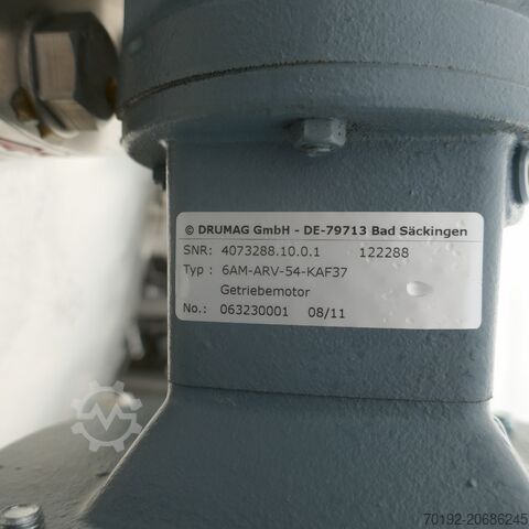 956 liter mobile, heatable/coolable agitator tank made of V4A with paddle agitator Pharma-Planung u. Anlagenbau GmbH B0059