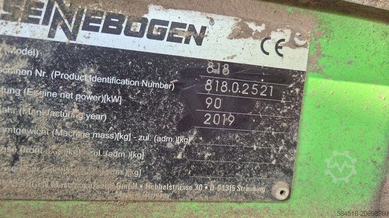 Materialumschlagmaschine Sennebogen 818ME (elektro)