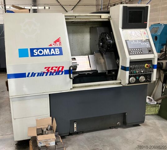CNC-Drehmaschine Somab mit Werkzeugrevolver SOMAB UNIMAB 350