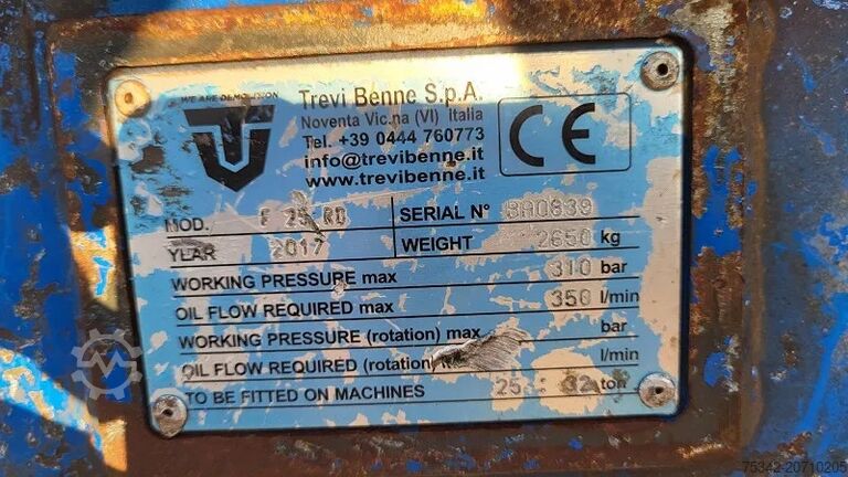 Pulverizer Trevibenne F25 RD Crusher