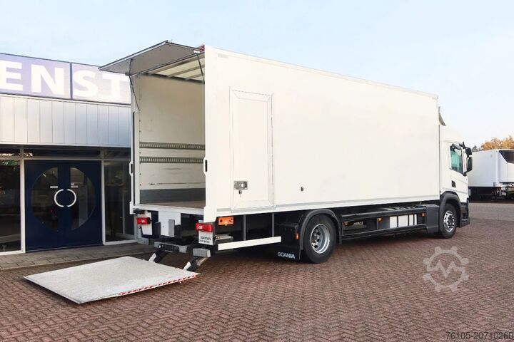 Box body Scania P280 4x2 Bak + Dhollandia Klep 2000 KG