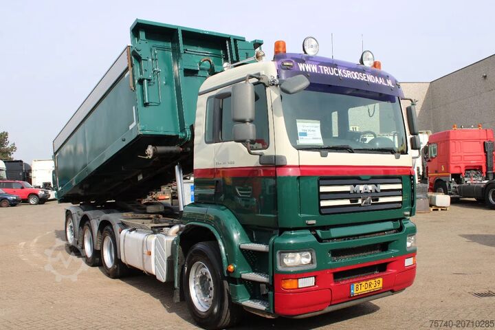 Kabelsystem MAN TGA 35.400 8X4 + MANUAL! + NCH kipper/ bitum s...