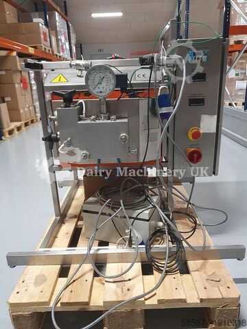 Milk Pasteuriser 500 L/h Self Heated Complete Plant with Homogeniser and Separator ARSOPI & SEITAL & GEA NIRO SOAVI 500 L