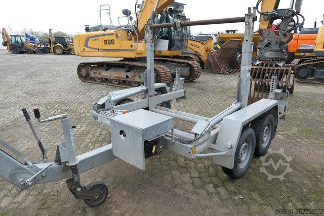 Anhänger Bagela BKT 27, Kabeltrommel, Tandem, Verzinkt