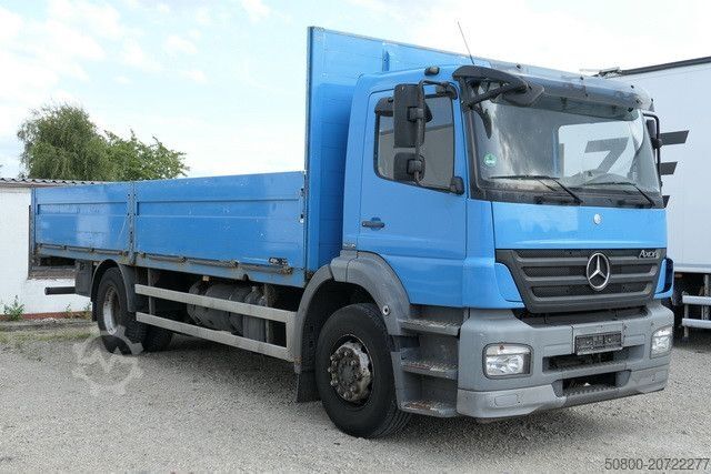 LKW mit Pritsche (offen) MERCEDES-BENZ 1833 L Axor 4x2, 7.200mm lang, AHK, Gerüst,Klima