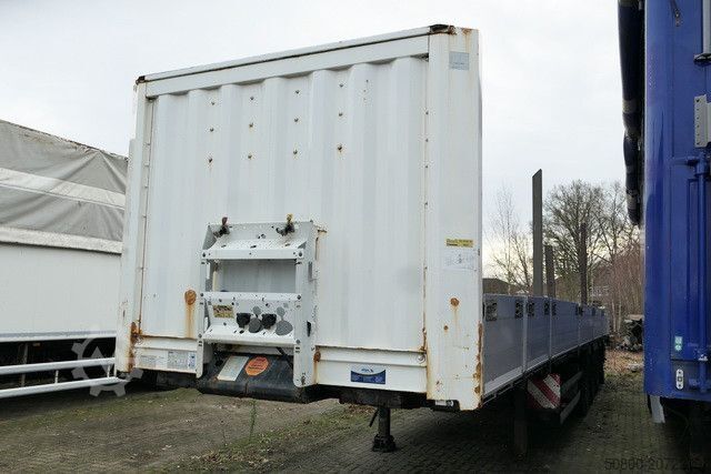 Auflieger mit Arbeitsbühne KRONE SD, Verbreiterbar, Luft-Lift, Rungen, Multi-Lock