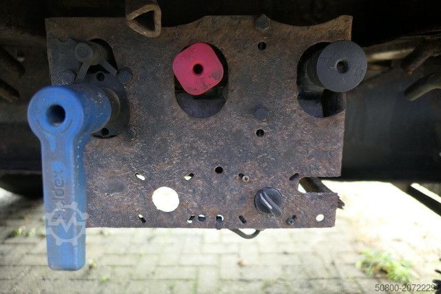 Auflieger mit Arbeitsbühne KRONE SD, Verbreiterbar, Luft-Lift, Rungen, Multi-Lock