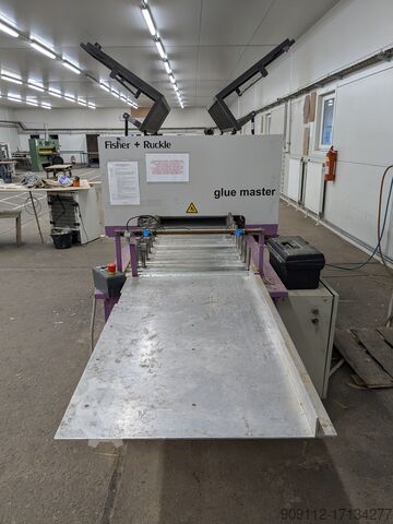 Veneer gluing machine Fisher + Rückle Gluemaster