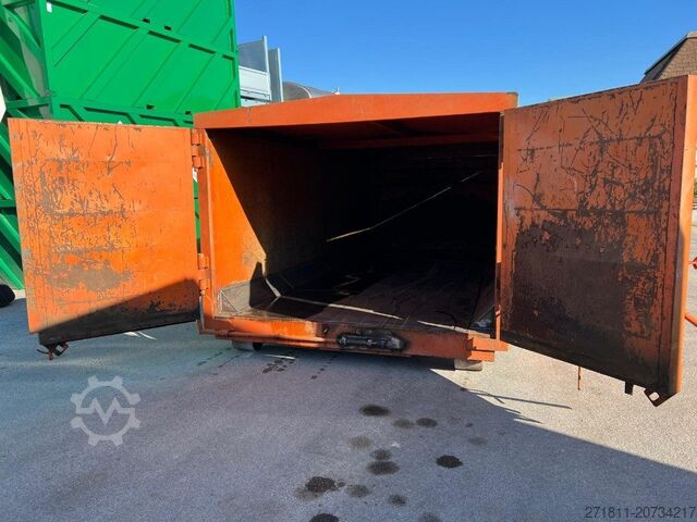 Roll-off container  CONTAINER SCARRABILE USATO CON COPERCHIO