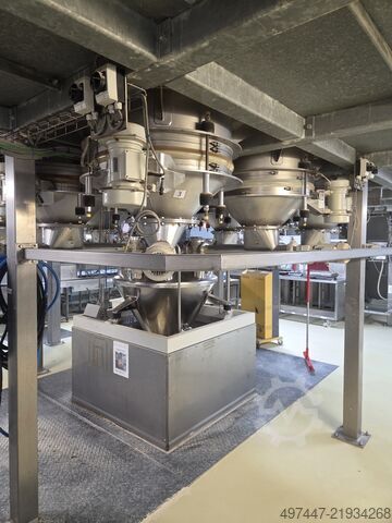 Raw material dosing installation AZO grondstof doseer installatie grondstof doseer installatie