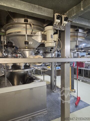 Raw material dosing installation AZO grondstof doseer installatie grondstof doseer installatie