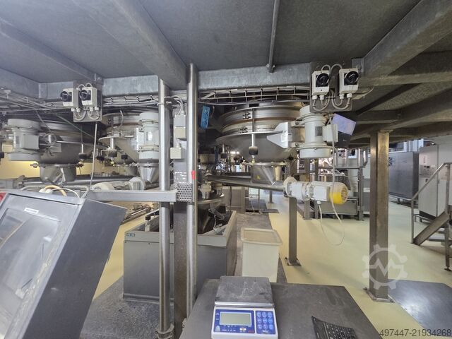 Raw material dosing installation AZO grondstof doseer installatie grondstof doseer installatie
