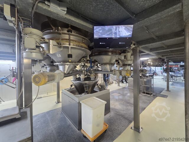 Raw material dosing installation AZO grondstof doseer installatie grondstof doseer installatie