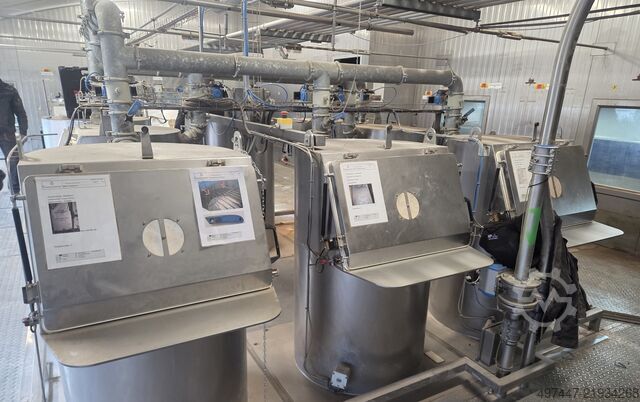 Raw material dosing installation AZO grondstof doseer installatie grondstof doseer installatie