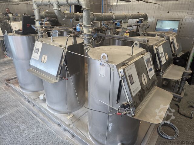 Raw material dosing installation AZO grondstof doseer installatie grondstof doseer installatie