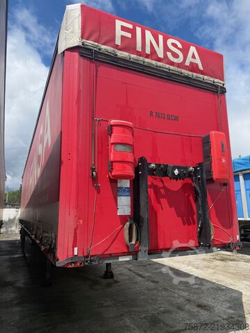 Open semitrailer with tarp Kögel TAULINER ELEVACION TECHO 44TONELADAS