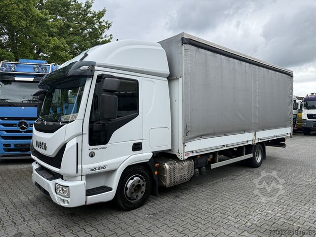 Curtain sider van Iveco Eurocargo 80-220