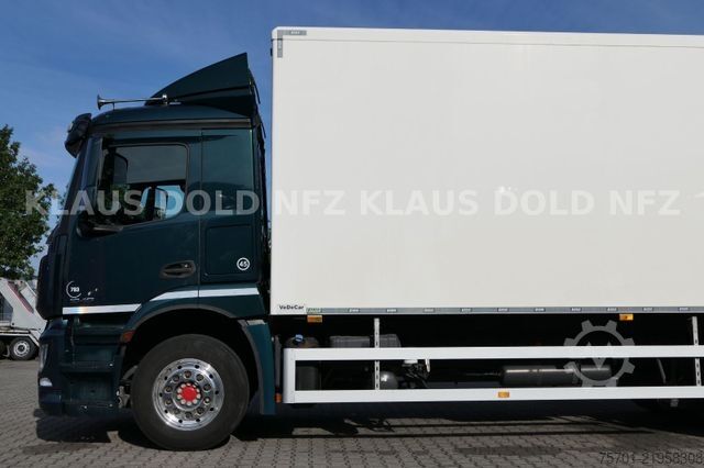 Box truck MERCEDES-BENZ Antos 1840 Koffer Retarder Kamera LBW Euro 6