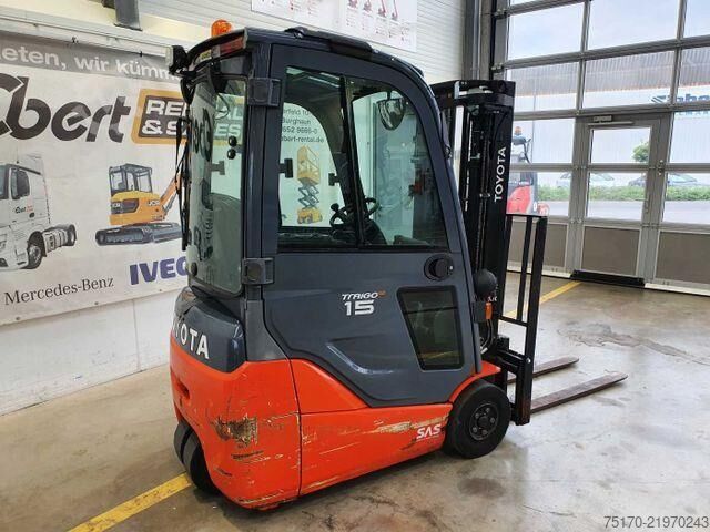 Forklift Toyota 8FBET15 / Batterie  HH: 4.3m! / 2.849h