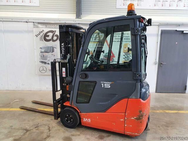Forklift Toyota 8FBET15 / Batterie  HH: 4.3m! / 2.849h