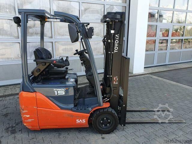 Forklift Toyota 8FBET15 / Triplex: 4.30m / nur 1.842h! / SS