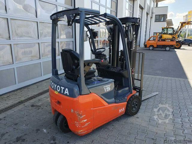 Forklift Toyota 8FBET15 / Triplex: 4.30m / nur 1.842h! / SS